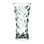 Vase - ouverture ronde - vase en verre de haute qualité - pour fleurs - roses - conception en cristal taillé - H 11,75 po - par Majestic Cadeaux Inc. - fabriqué en Europe