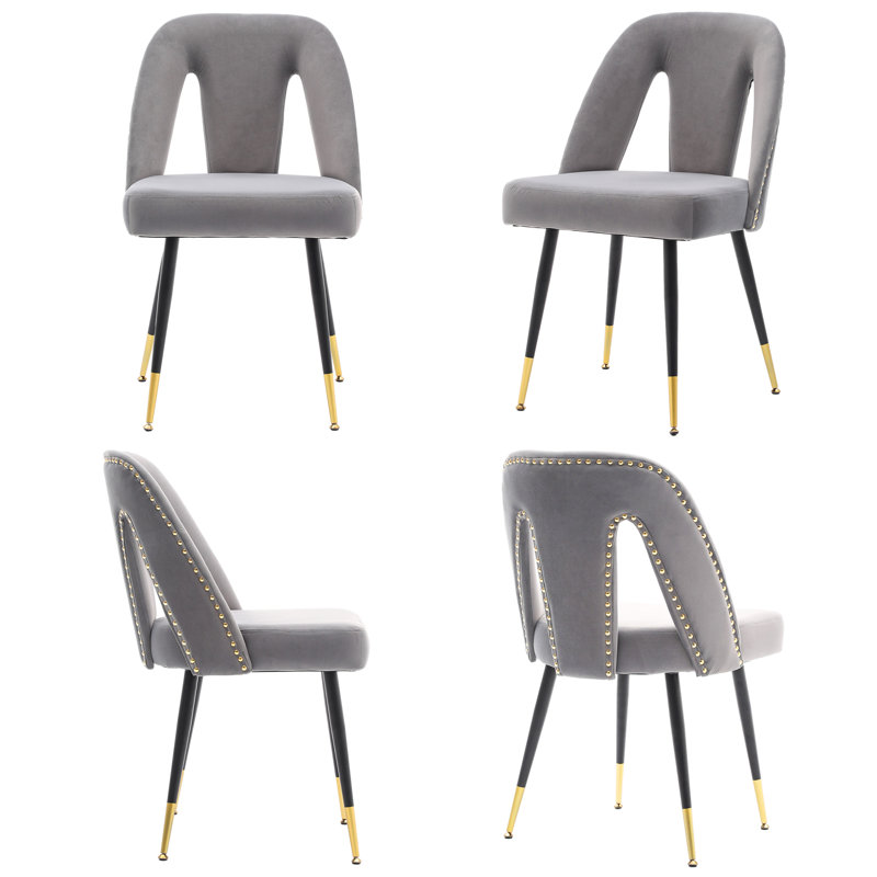 Dining Chair,dining room chair,dinning chair,kitchen chair, Gray, 2
