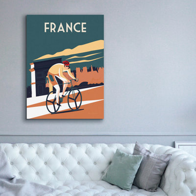 "Epic Graffiti" France "par Omar Escalante, art mural sur toile, 40 po x 54 po