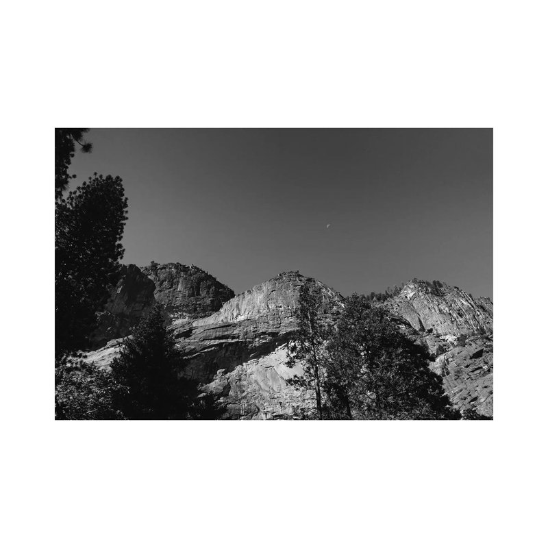 Yosemite Moon by Bethany Young - Print on Canvas, 45.72cm H x 66.04cm W x 3.81cm D, Wrapped Canvas