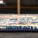 Brooklyn Geometric Medallion Blue/Beige Rug