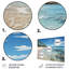 Plage Sandy Paradise I - impression sans cadre sur métal-1447121633