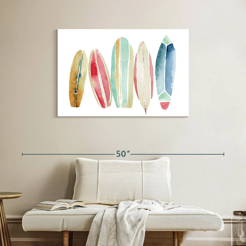 Planches de surf en rangée Senne, H 26 po x l 39 po