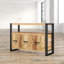 Canonero 135cm Solid Wood Top Console Table