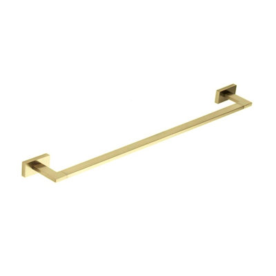 Devon Towel Bar - Wall Mount - 10" Stainless Steel/Matt Black