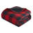 Dearfoams Polyester Plaid Quilt-52941919-52941920