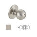 Cal Royal BA00-32D-2-3/8 Grade 2 Entry Knob Lockset Satin Stainless Steel