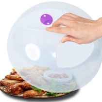 Microwave Splatter Cover, Microwave Cover for Foods BPA-Free, Microwave  Plate Cover Guard Lid with Handle, Hanging Hole and Adjustable Steam Vents