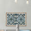Flower Within Pattern - Single Picture Frame Print-1668833799