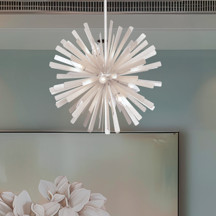 Minka Metropolitan Confluence - 12 Light Pendant in Piastra