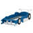 Race Car-Shaped Platform Bed With Wheels-564637677