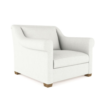 Chaise avec accoudoirs roulés Thompson