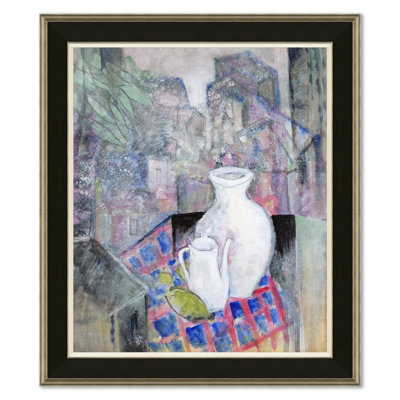 Vase expressif - peinture encadrée