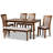 6 - Person Solid Wood Solid Wood Top Four Leg Dining Set
