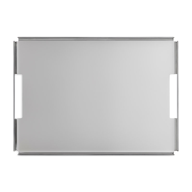 Billet Decorative Tray, Stainless