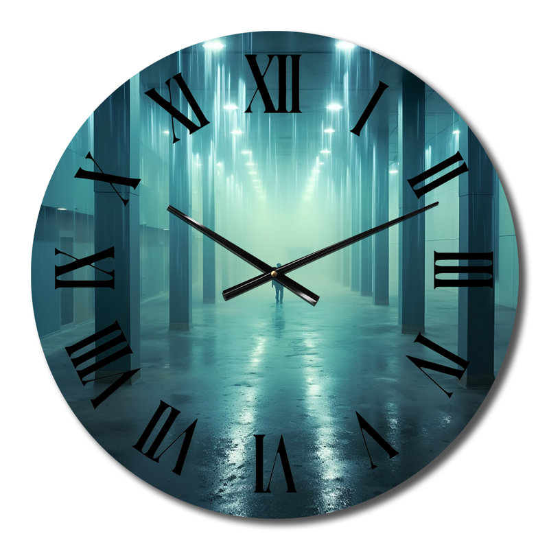 Horloge murale «Wondering Through The Blue Woods», Moyenne