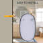 Miroir de salle de bain 24 po x 36 po avec cadre ovale et miroir mural en aluminium pour salle de bain-229688277