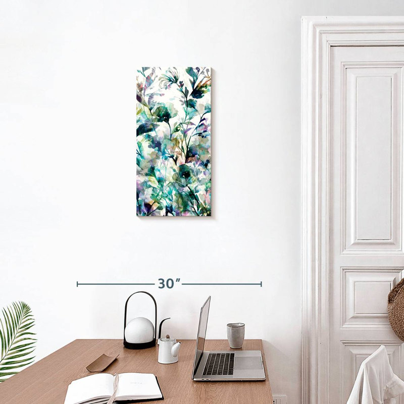 Panneau Transparent Garden II, H 24 po x l 12 po