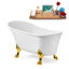 1600.2mm x 718.8mm Soaking Acrylic Bathtub-171436388-171436318