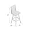 Hirz Swivel Solid Wood Counter Stool-43730168