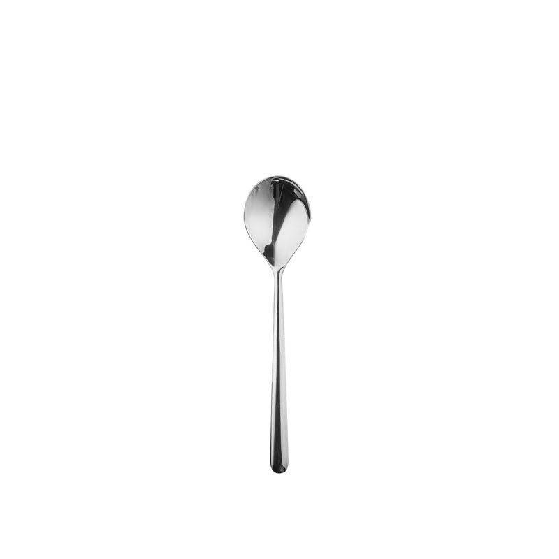 Linea Cutlery Set 5 Pcs Linea Ice Oro Nero Black, Silver