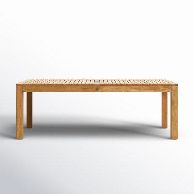 Tempo 87'' Teak Outdoor Dining Table