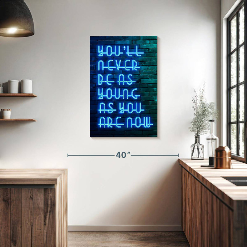 Tergel You'll Never Be, 36" H x 24" W