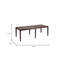 Outdoor Table Roma, Rectangular Extendable Dining Table, Rattan Effect Garden Table, 150X90H72 Cm-914903320