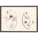Halltown Line Art Illustration With Mystical And Celestial Elements Like Stars, Moon, Sun And Planets - Single Picture Frame Print