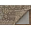 Tapis oriental en laine noué à la main brun / ivoire-742106116