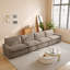 Canapé 4 pièces avec tissu résistant, fauteuil inclinable électrique et siège chauffant-1644282094-1650246541