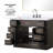 Abbey 48 in W x 22 in D Oak Single Bath Vanity, Chrome Faucet Set-112686217-105301365