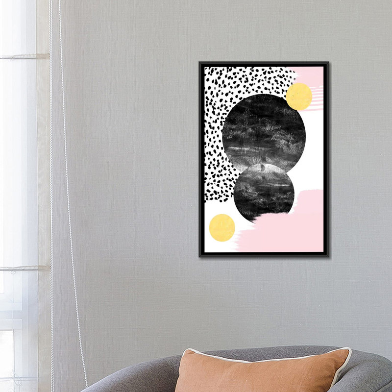 « paloma », impression sur toile, H 26 po x l 18 po x P 1,5 po, Toile avec cadre noir
