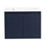 Meuble-lavabo simple 24,09 po avec plateau en résine Quendarious