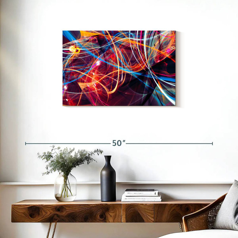 Avery Neon Light Streams, 20" H x 30" W
