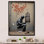 Black Urban Solitude Pop Street Art III - Pop Art Wall Art