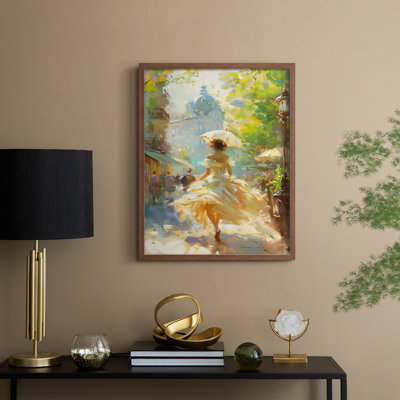 Reproduction encadrée WOMEN Series CMXVII - bois massif