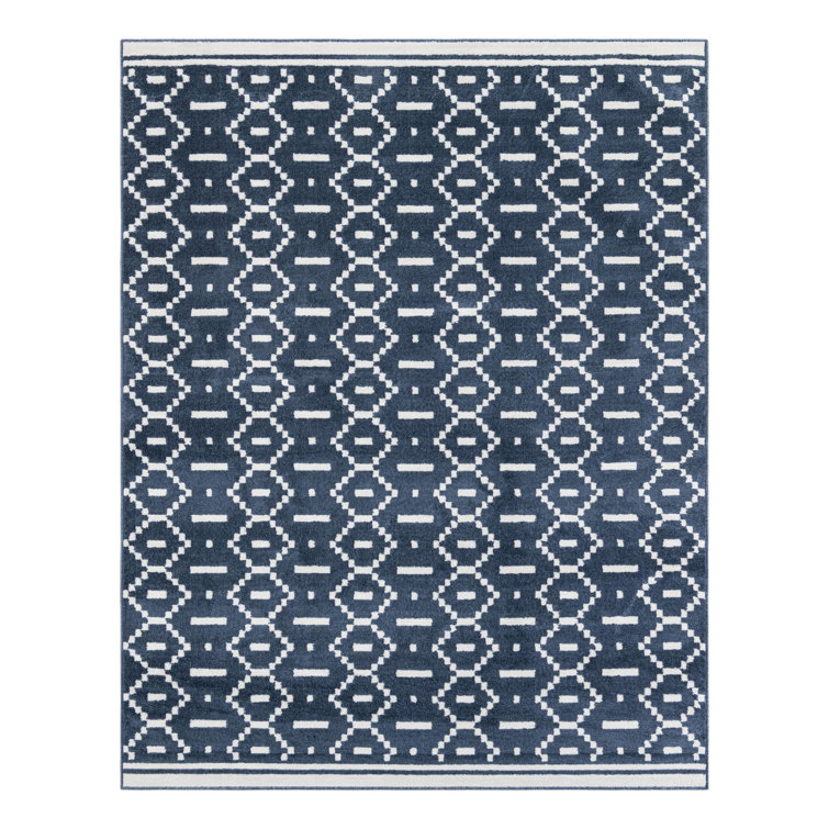Latitude Run® Begna Nikolis Rug Blue