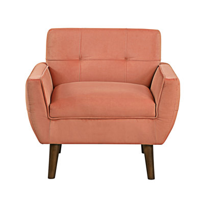 Fauteuil d'appoint capitonné