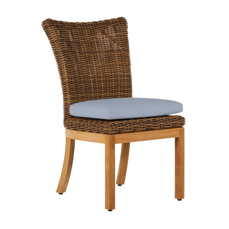 Chaise d'appoint Montauk N-Dura, Pas de soudure, Perigold ‑ jeu Adobe