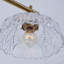 Lustre de salle à manger en fer bronze à 3 lumières de 32 pouces avec chaîne de suspension réglable (ampoules comprises)-692720472