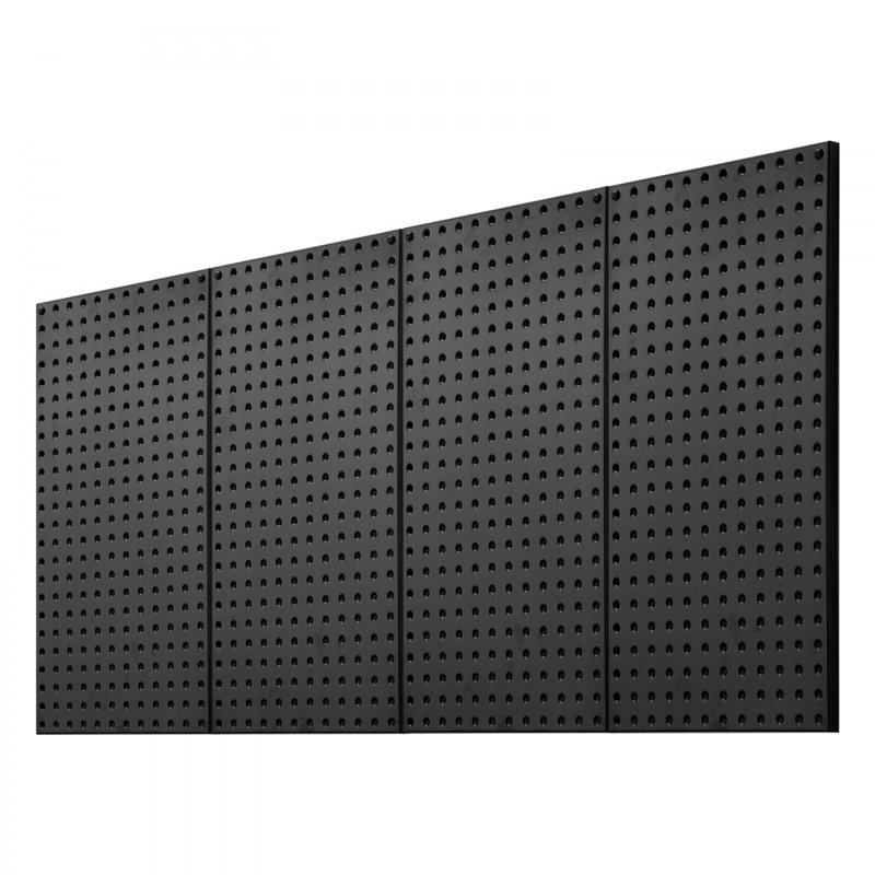 Metal Pegboard Panels 24" x 12" Wall Organizer for Garage Tool Storage