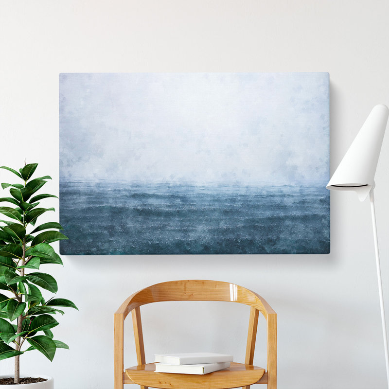 Ocean Rain In Cambodia - Wrapped Canvas, 30cm H x 45cm W x 4cm D