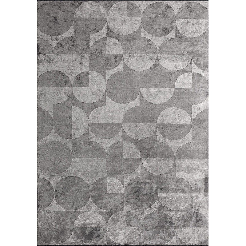 Rapture Polka Dot Area Rug, Rectangle 9' x 12'