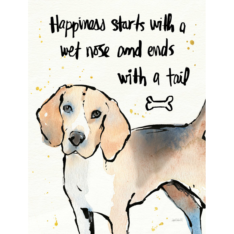 " Strike A Paws IV " Painting Print, 16" H x 12" W  