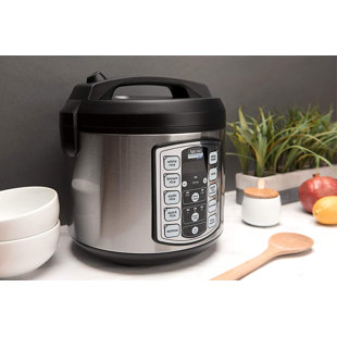 Aroma Housewares ARC-1021DR AROMAA 20-cup (cooked) Super PotA Rice & grain  cooker, Food Steamer & Multicooker with SautA, Soup, and Spanish Rice  Functions