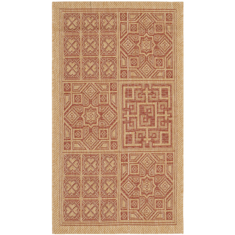 Vedanth Performance Geometric Rug, Rectangle 2'7" x 5'