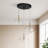 Amedeo 3 - Light Black Cluster Pendant UL Certified