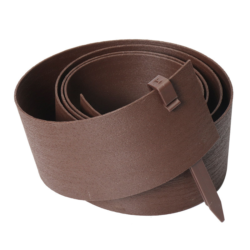 Blue Elephant Brown Rubber Landscape Edging