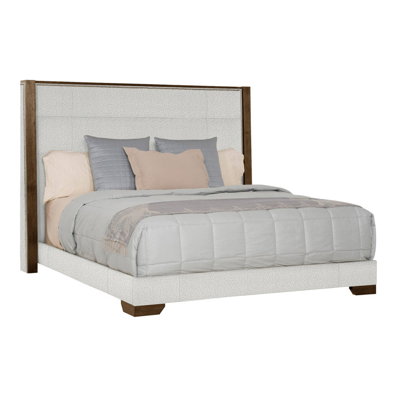 Thom Filicia Home Upholstered Bed, Ian Haze, Wrenn, Queen